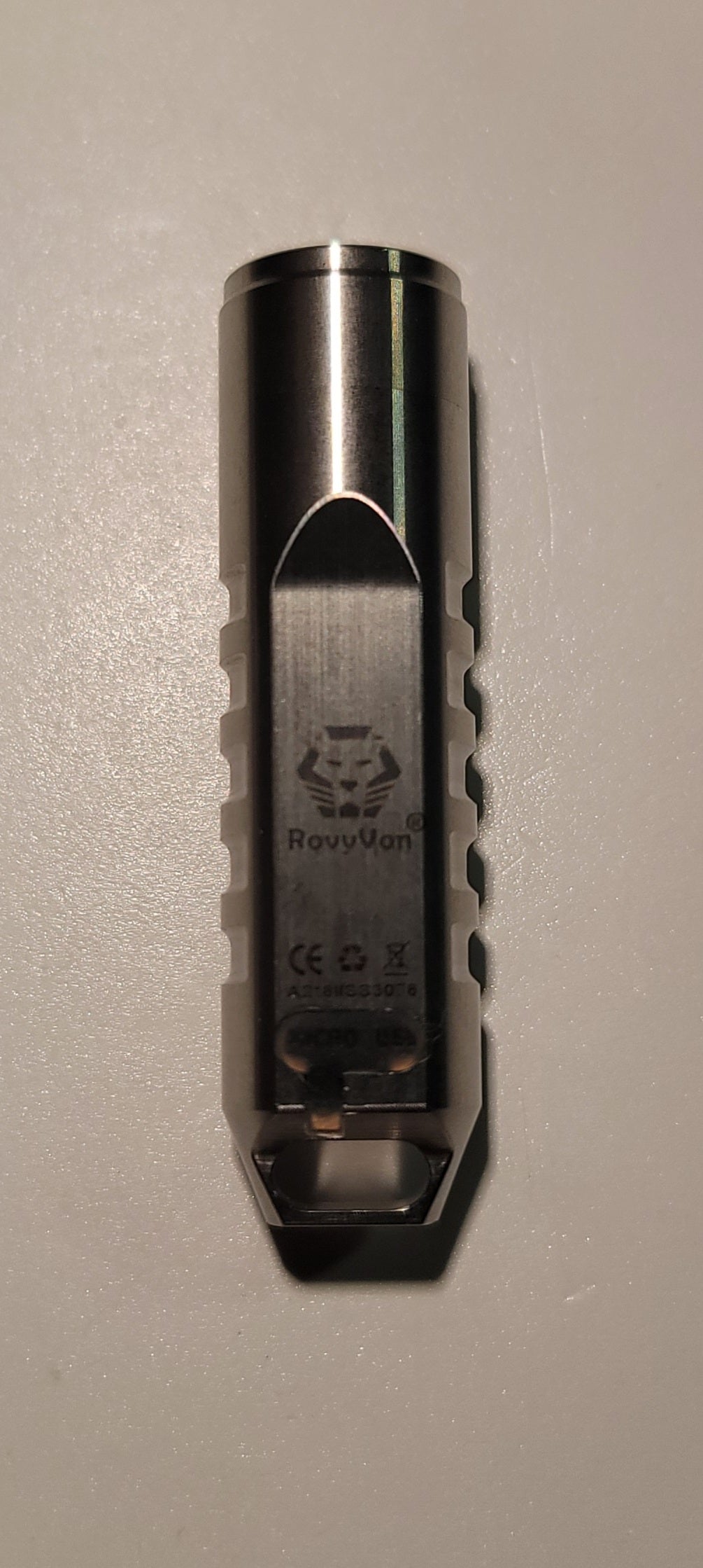 RovyVon Aurora A2 Stainless Steel LED Keychain Flashlight