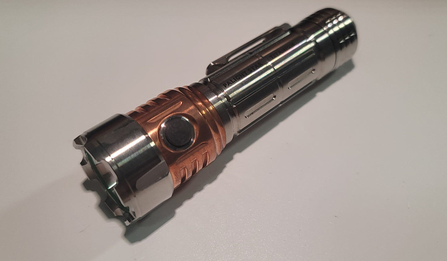 PALight Star Titanium + Copper LED Flashlight