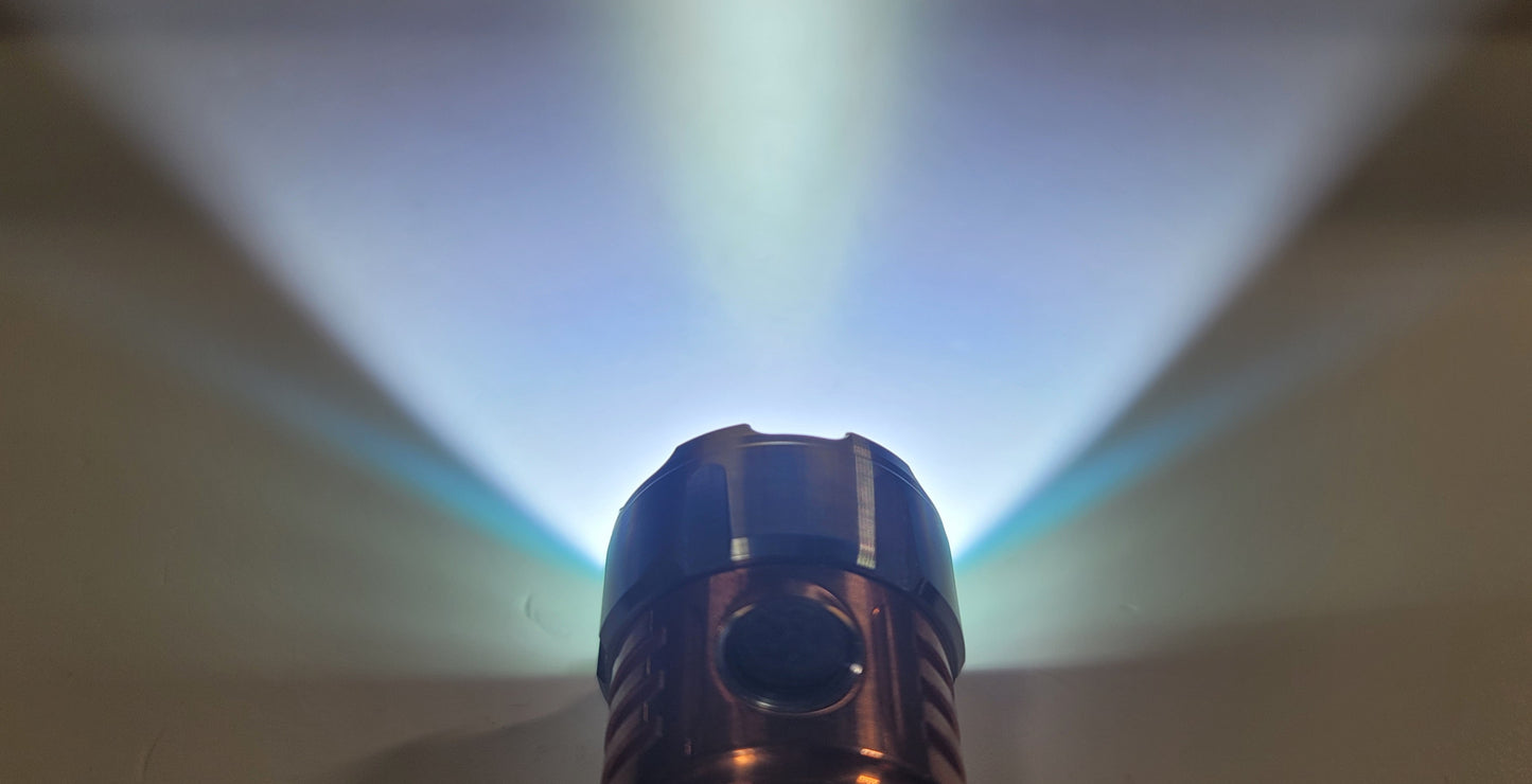 PALight Star Titanium + Copper LED Flashlight