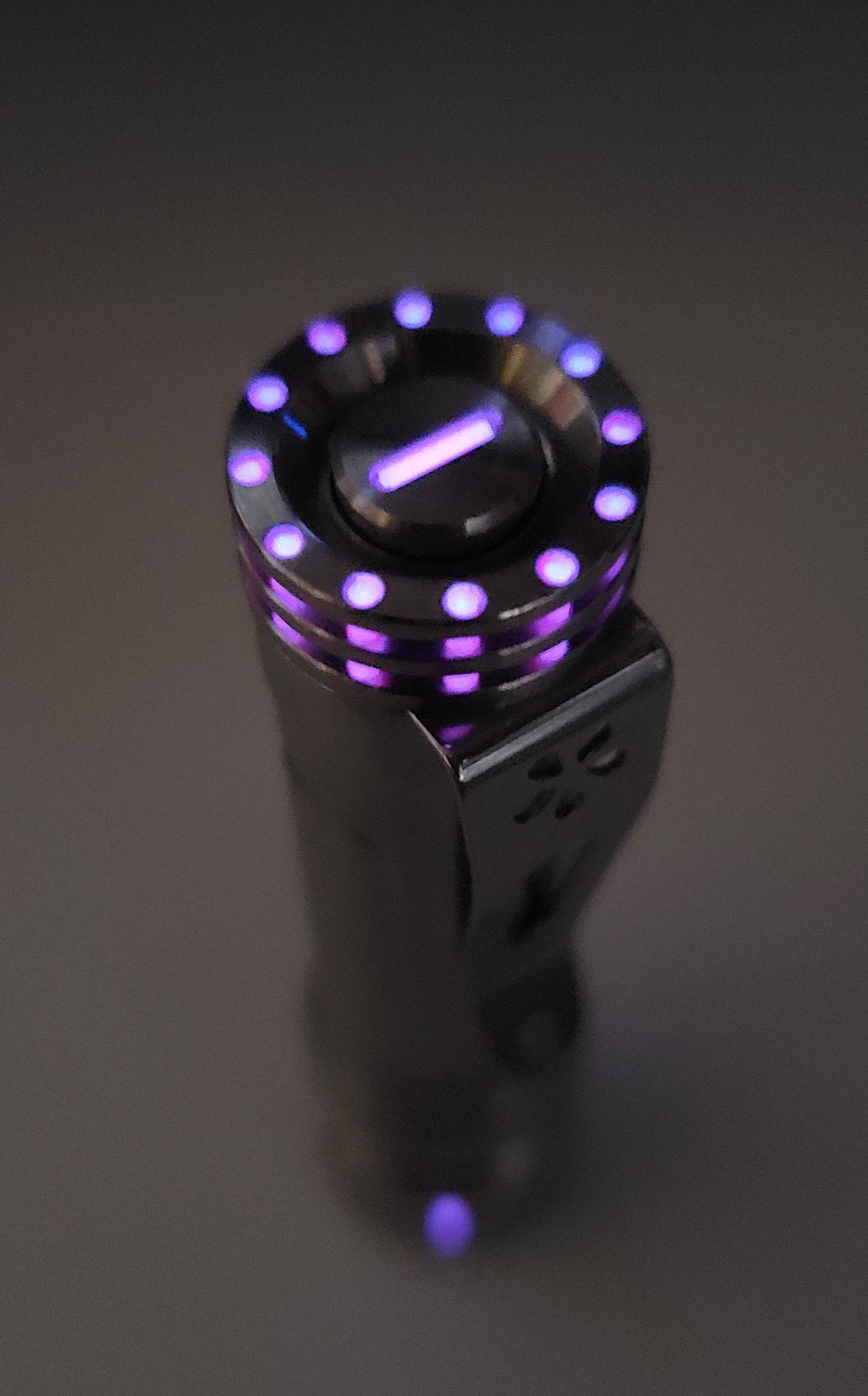 ReyLight LAN Titanium Custom LED Flashlight Custom 16 Turbo Glow Tubes Installed