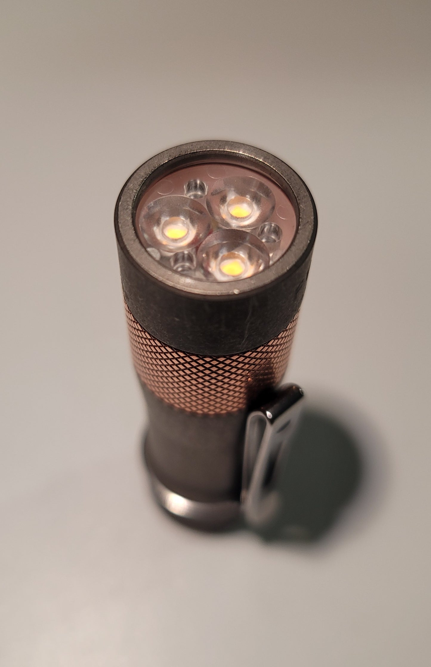 Lumintop FWAA Titanium or Copper 1400 Lumens EDC LED Flashlight