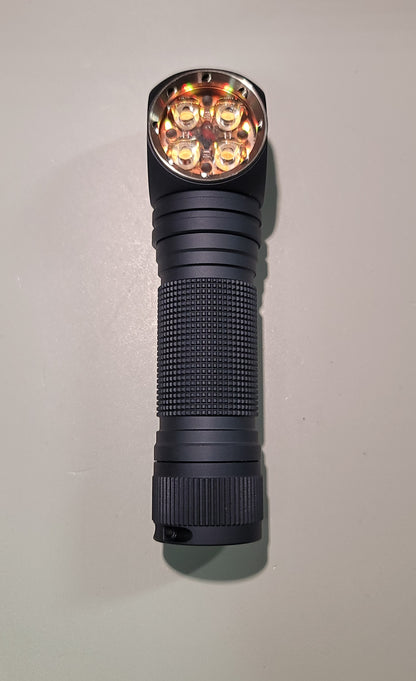 Emisar DW4 Nichia 519A Right Angle Work Light / LED Headlamp / LED Flashlight