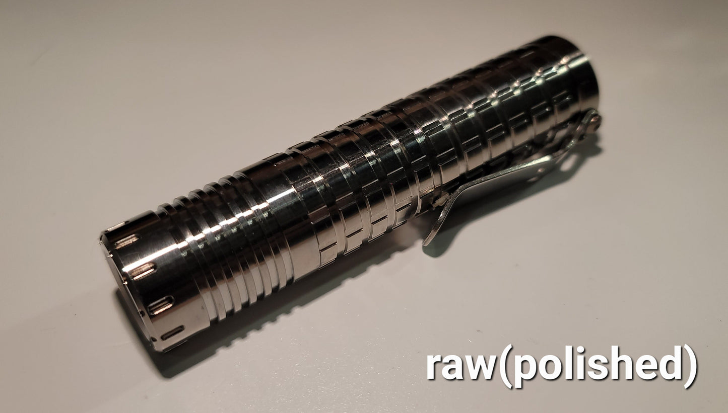 ReyLight Dawn Triple Titanium Custom LED Flashlight + 14 TRITIUMS!