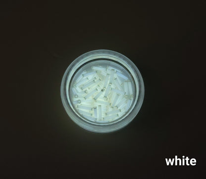 Tritium Vials 1.5 x 6mm Self-Luminous WHITE