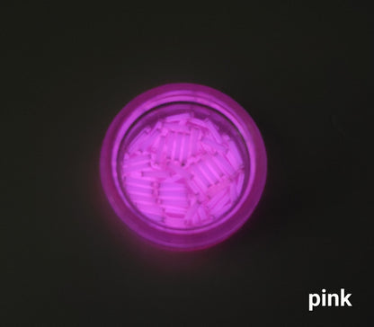 Tritium Vials 1.5 x 6mm Self-Luminous PINK