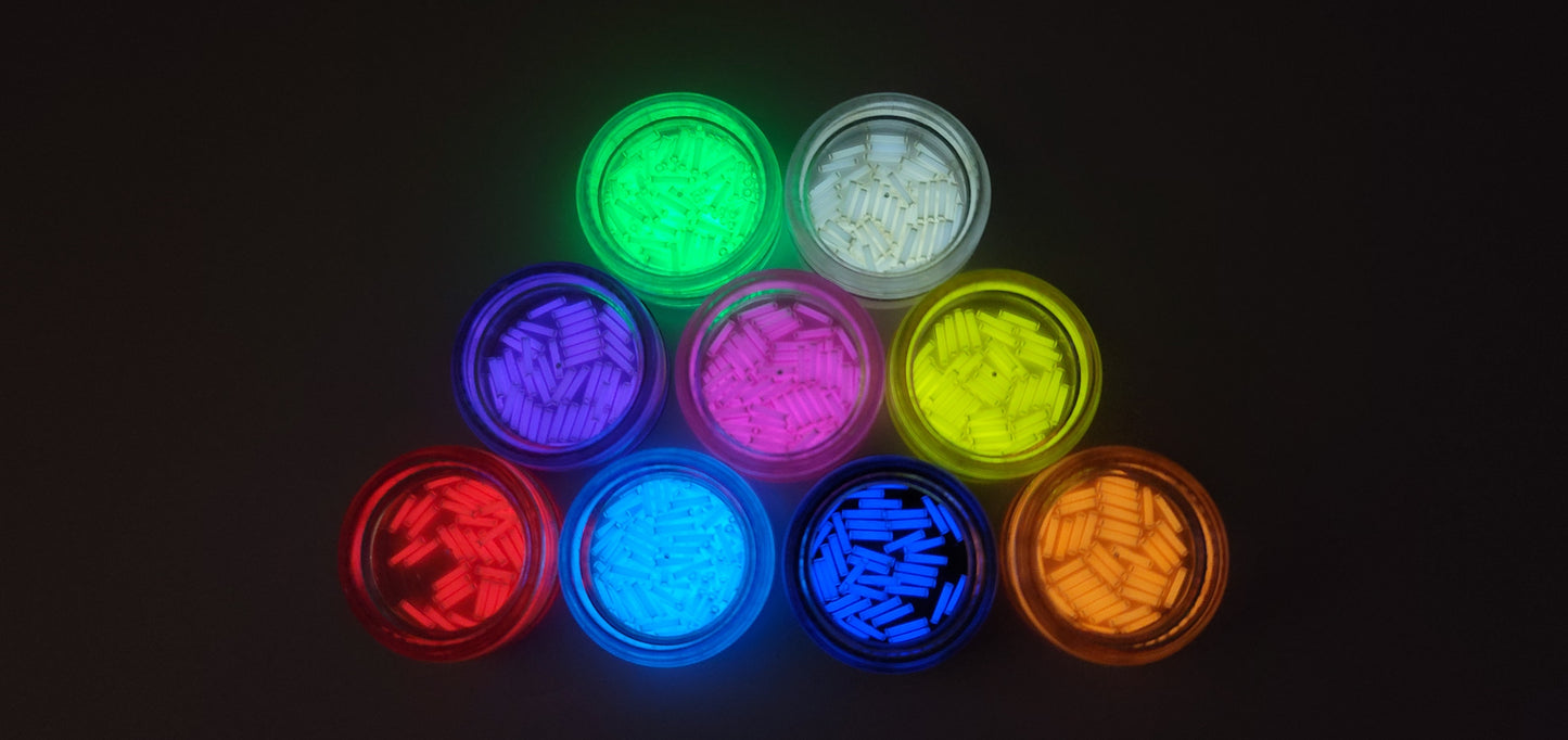 Tritium Vials 1.5 x 6mm Self-Luminous