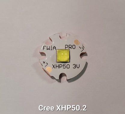 Cree XHP-50.2 MCPCB 20mm Lumintop FW1a Pro 3500 Lumens MCPCB W/CREE XHP50.2