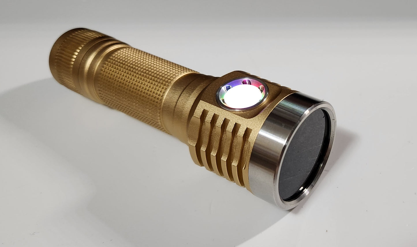 Emisar D1 Mini Thrower 5W UV 365nm UV Flashlight SAND