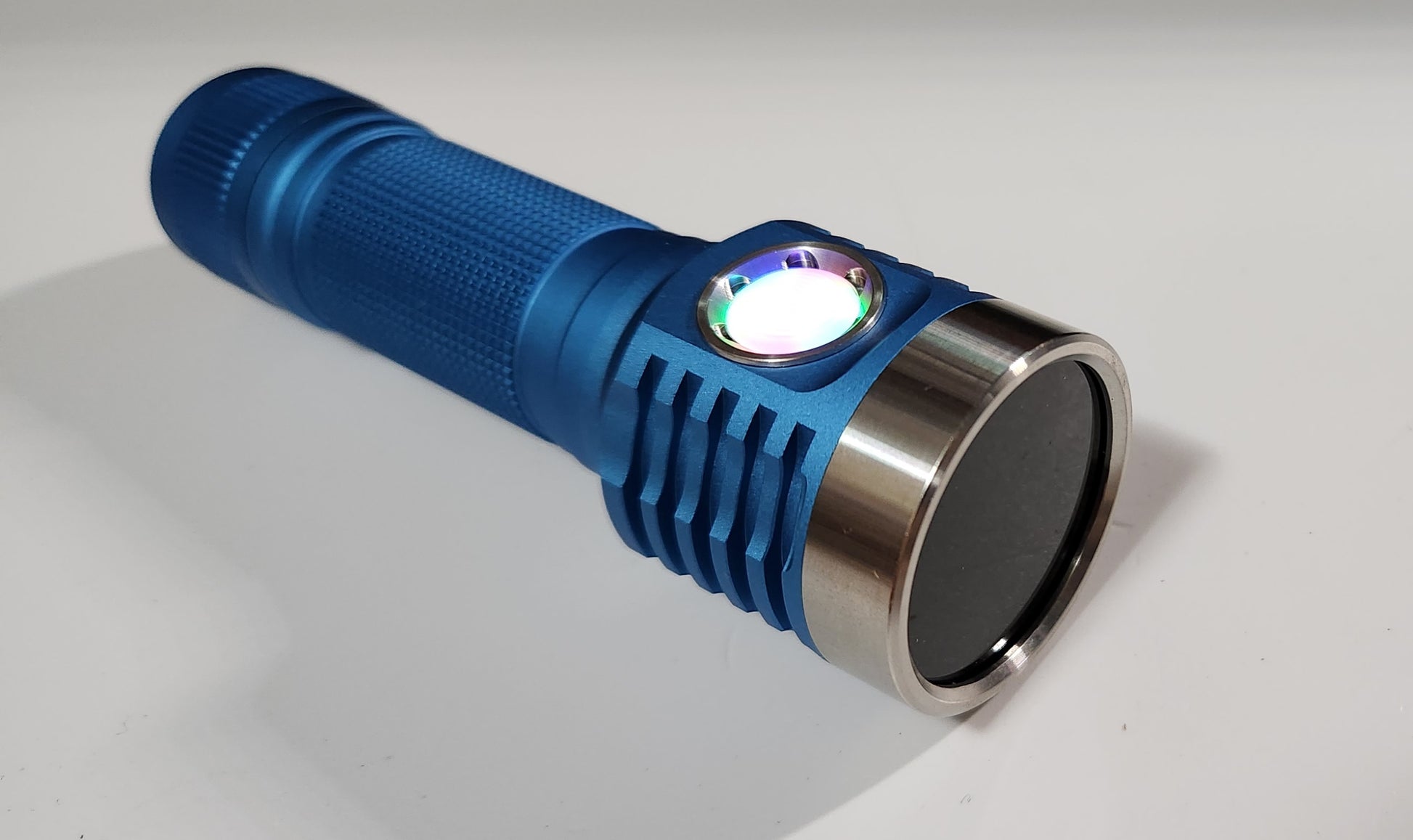 Emisar D1 Mini Thrower 5W UV 365nm UV Flashlight CYAN