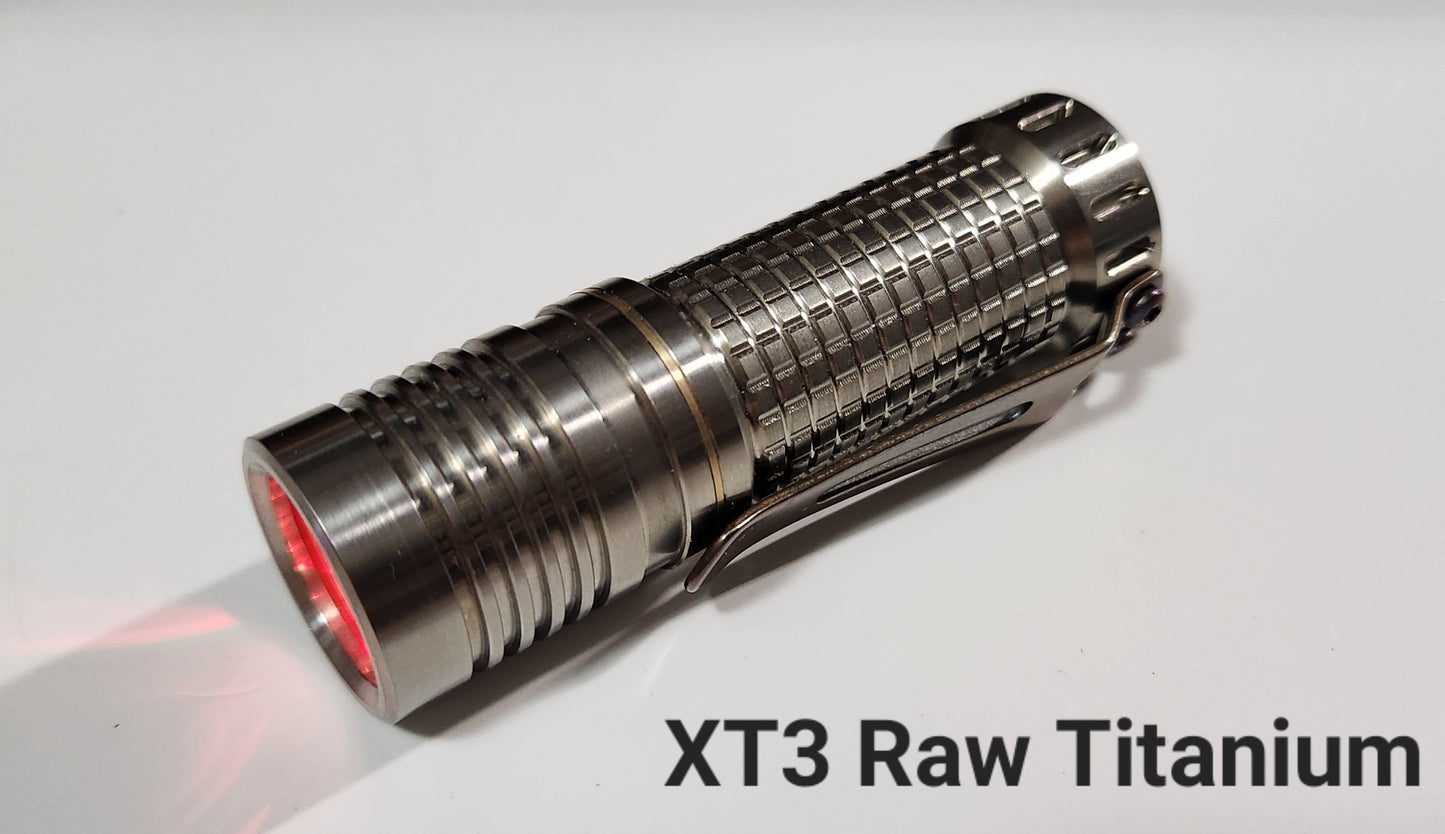 Maeerxu XT3 V2 Titanium 18350 3000LM EDC LED Flashlight