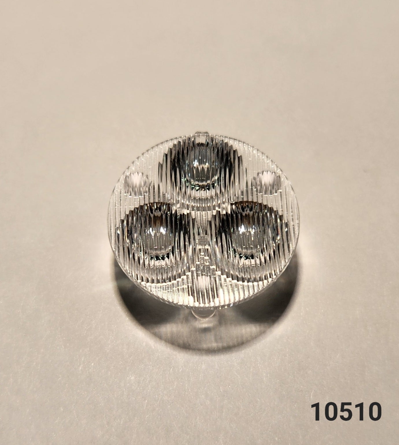 Carclo 10510 Lens - 3-Up Elliptical Spot LED Optic
