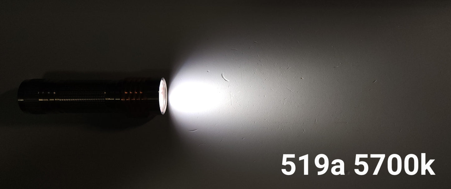 Emisar D4v2 Titanium + Copper Nichia 519A High Power LED Flashlight