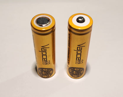 Vapcell Gold ICR 14500 1000mah 3A Lithium Rechargeable Battery