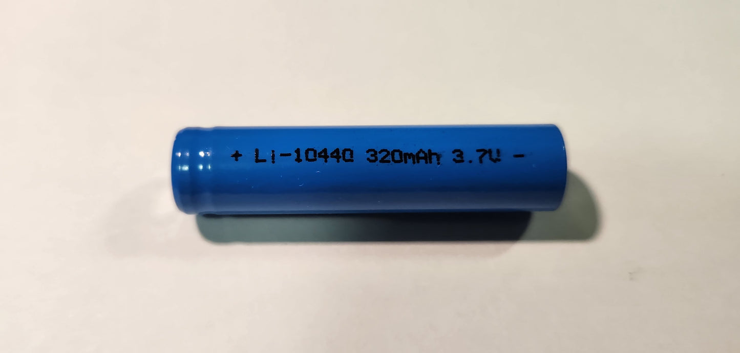 Uxcell 10440 ICR10440 3.7v 320mAh flat-top Rechargeable Li-on Battery