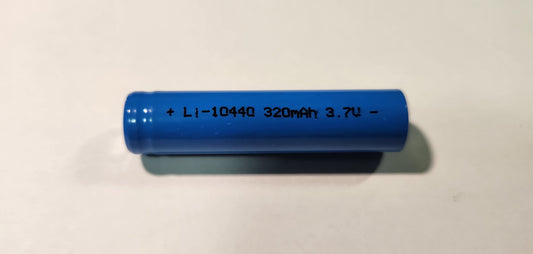 Uxcell 10440 ICR10440 3.7v 320mAh flat-top Rechargeable Li-on Battery *** HAS TO BE SHIPPED WITH FLASHLIGHT + FEDEX ***