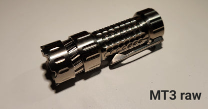 Maeerxu MT3 Titanium 18350 Nichia 519A Led Flashlight NICHIA 519A 5700K