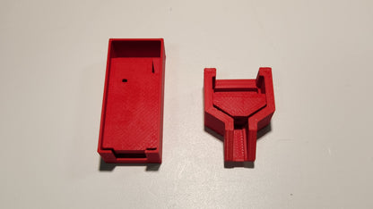 Emisar Noctigon Re-flashing Kit 3D Printed Case/Holder RED