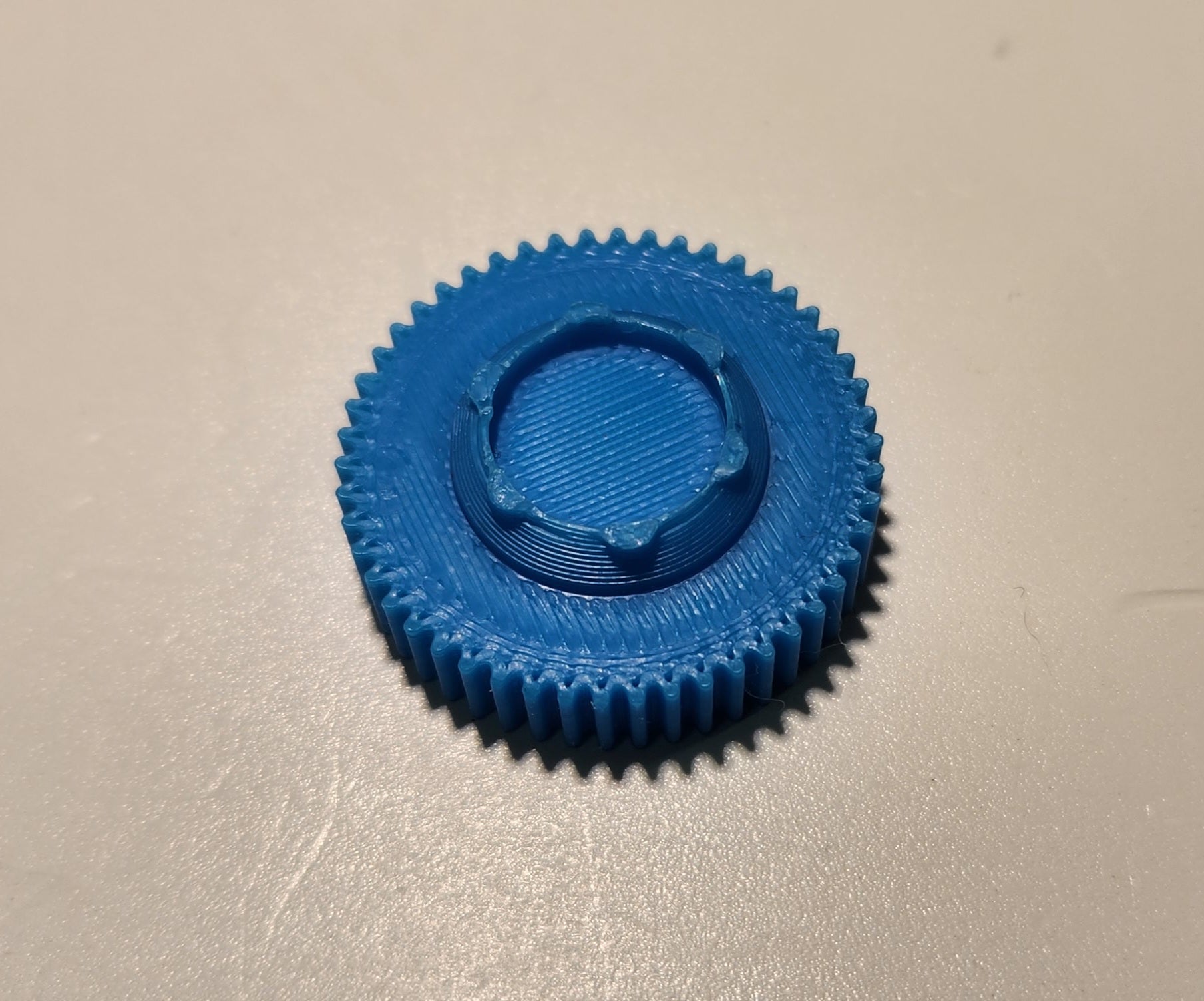 Emisar D1K D4K DW4 Switch Ring Removal Tool 3D Printed BLUE
