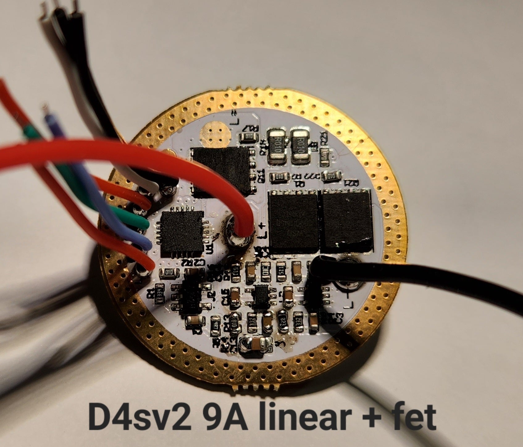 Emisar Noctigon Linear/Boost/Tint Ramping LED Driver D4SV2 9A DRIVER