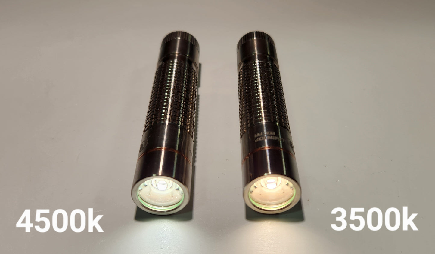 Lumintop EDC AA Nichia 519a Titanium LED Flashlight