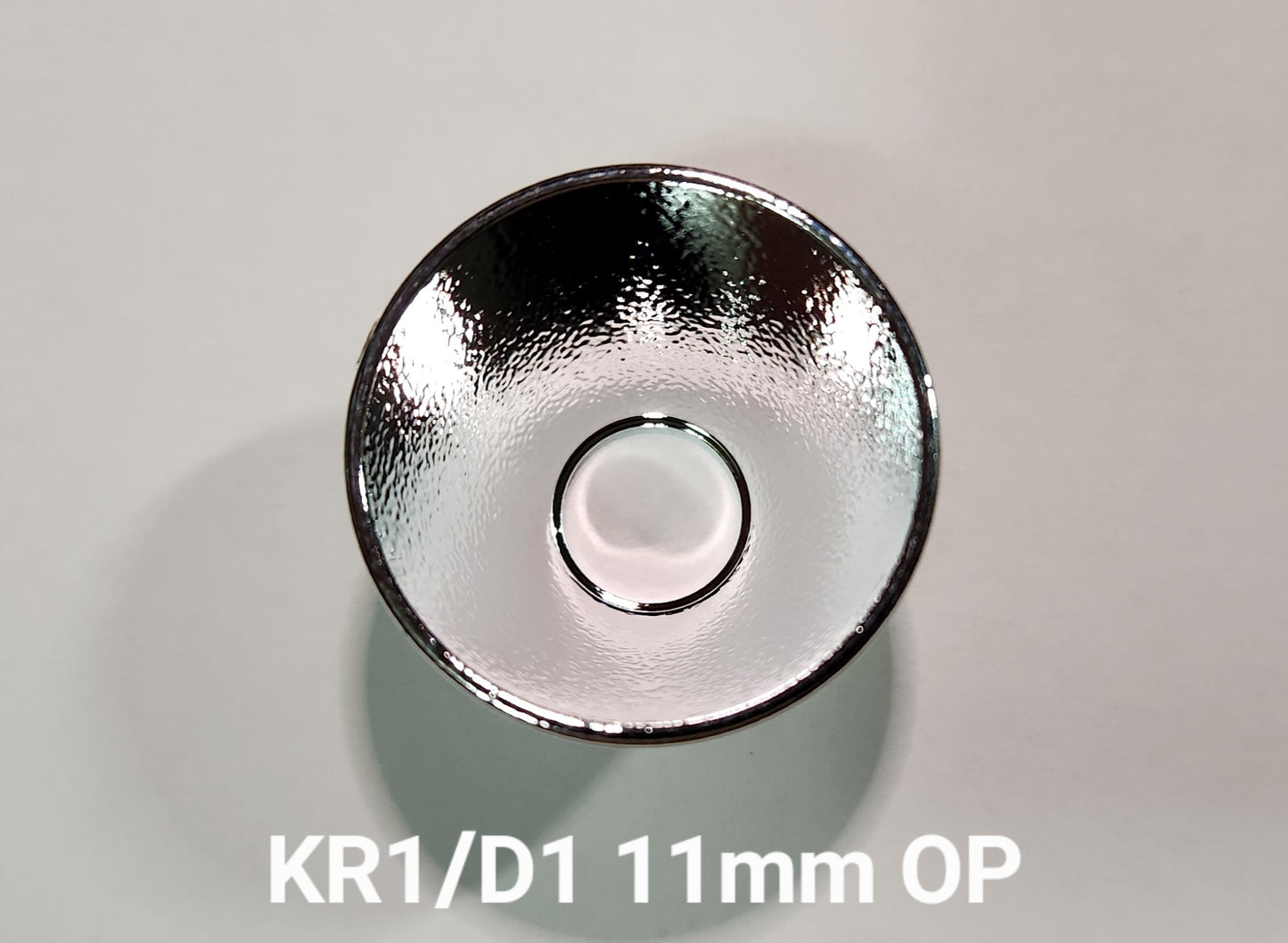 Aluminum Reflector Smooth or OP 30.5 X 20.5MM OP 11MM LED OPENING (KR1/D1)