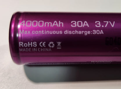 Efest IMR 27100 4000mAh 30A Rechargeable Battery
