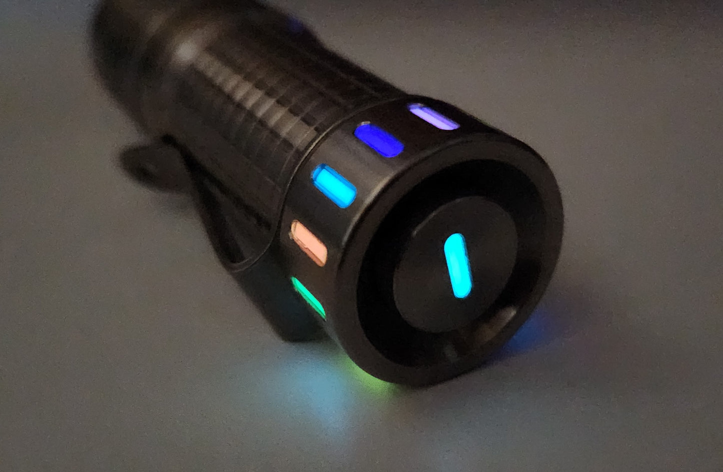 Maeerxu XT3 V2 Titanium GLOW *CUSTOM* LED Flashlight