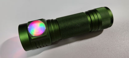 Emisar D4v2 Osram W2 Optioned High Power LED Flashlight GREEN W/RGB
