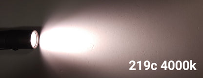 Lumintop FW3A Titanium (RAW) LED Flashlight NICHIA 219C