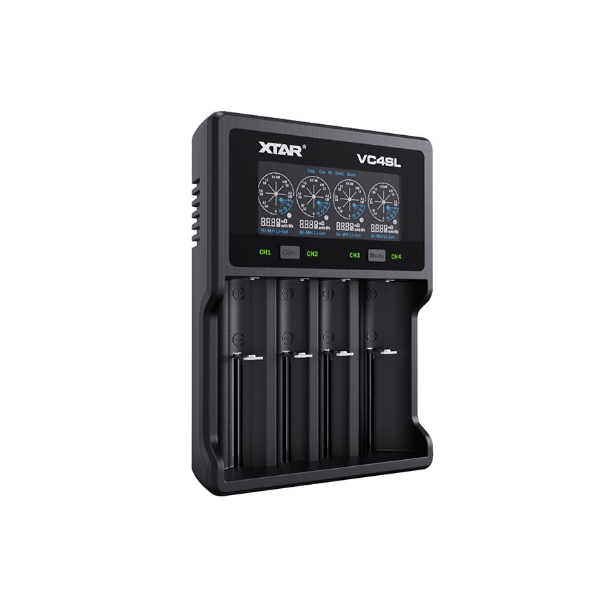 XTAR VC4SL 3A QC3.0 Fast Lithium-Ion Battery Charger