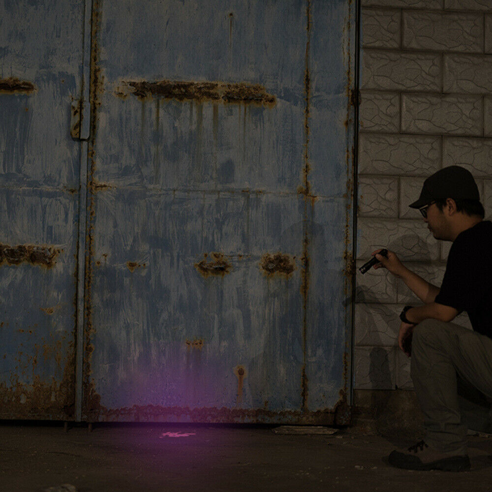 Weltool M2-CF "Purple Beard" UV Light 365nm Professional UV LED Flashlight