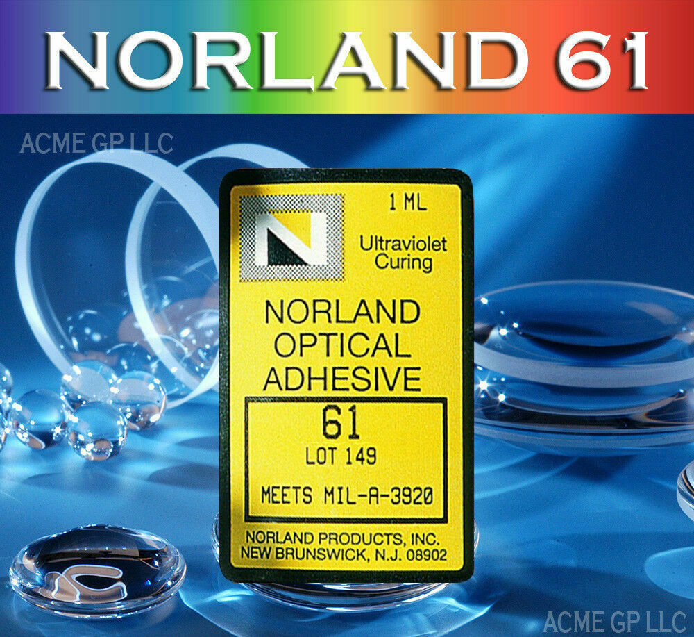Norland NOA61 Optical Adhesive 365nm UV Cure