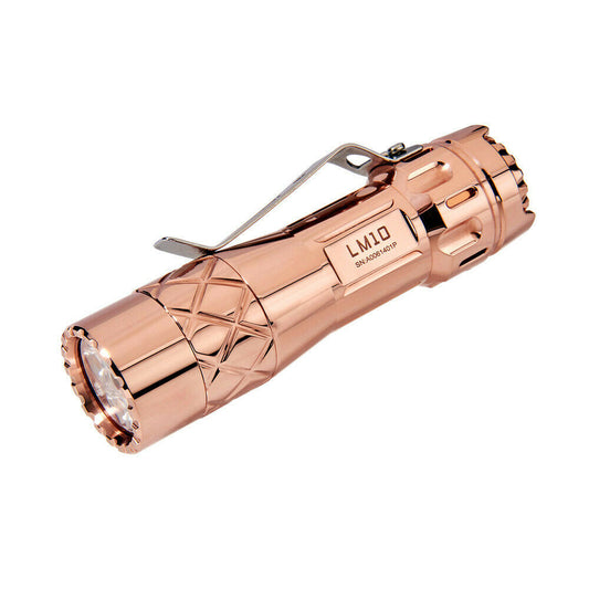 Lumintop LM10 Copper 10 Years Anniversary 2800 Lumens Led Flashlight