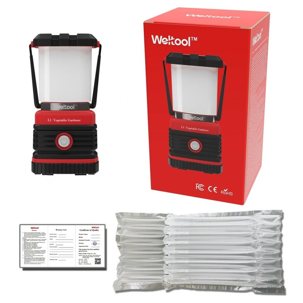 Weltool L1 "Vegetable Gardener" Portable LED Camping Lantern 705 LUMENS USA