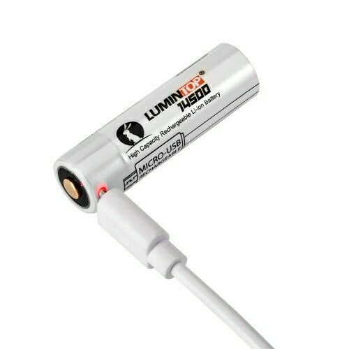 Lumintop 14500 920mah USB Type-C Rechargeable Li-ion Battery