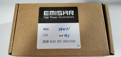 Emisar D4v2 Titanium Osram W2 Green High Power LED Flashlight