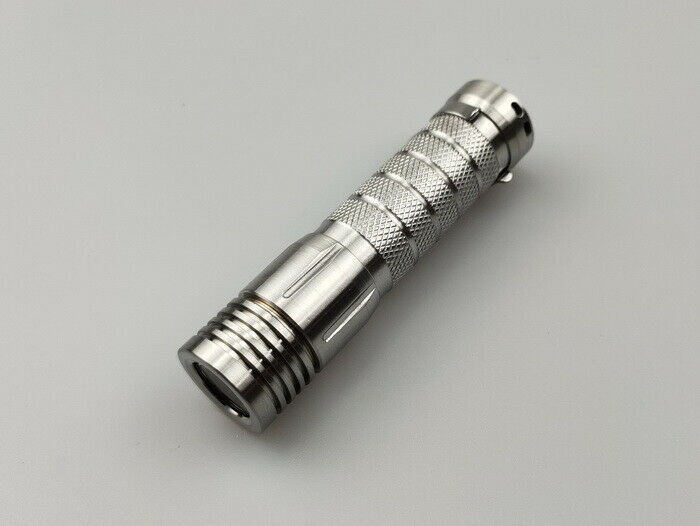 Fireflies Stainless Steel AA/14500 LED Flashlight AA/14500