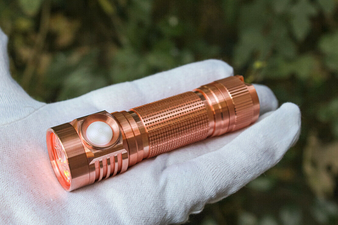 Emisar D4v2 Copper Osram W2 5000LM High Power LED Flashlight
