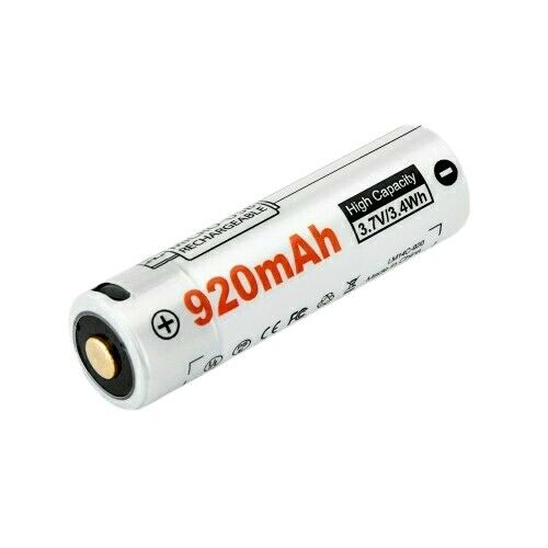 Lumintop 14500 920 mAh High Capacity Rechargeable Li-ion Battery