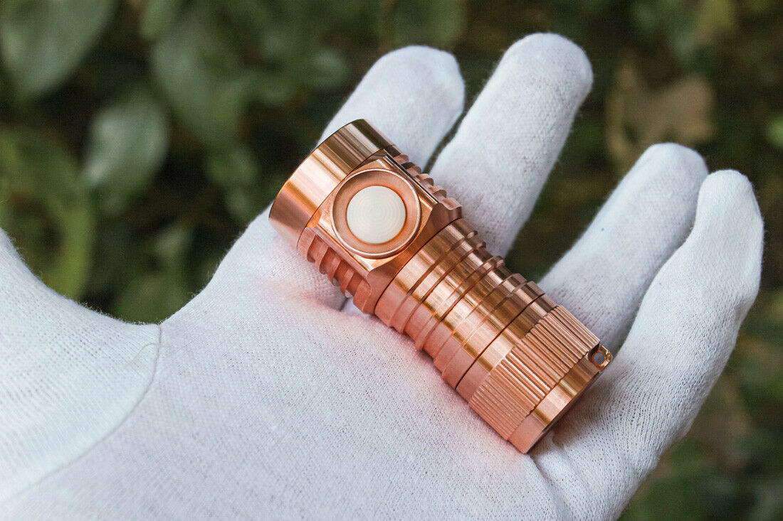 Emisar D4v2 Copper Nichia 519a High Power LED Flashlight