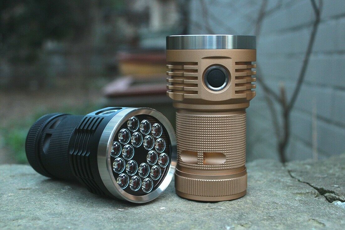 Emisar D18 14,000 Lumens 3 x 18650 High Power LED Flashlight W/Anduril 2 UI