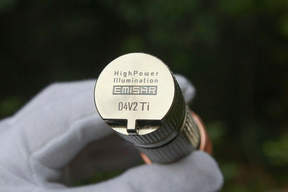 Emisar D4v2 Titanium + Copper SST-20 SST20 4000K 95 CRI High Power LED Flashlight
