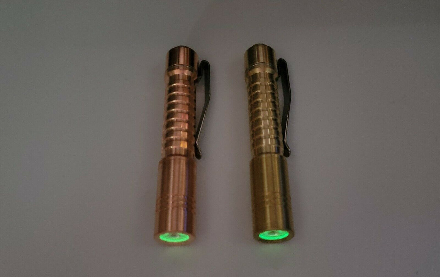 ReyLight Pineapple Mini Nichia 519a 4000k Copper or Brass LED Flashlight