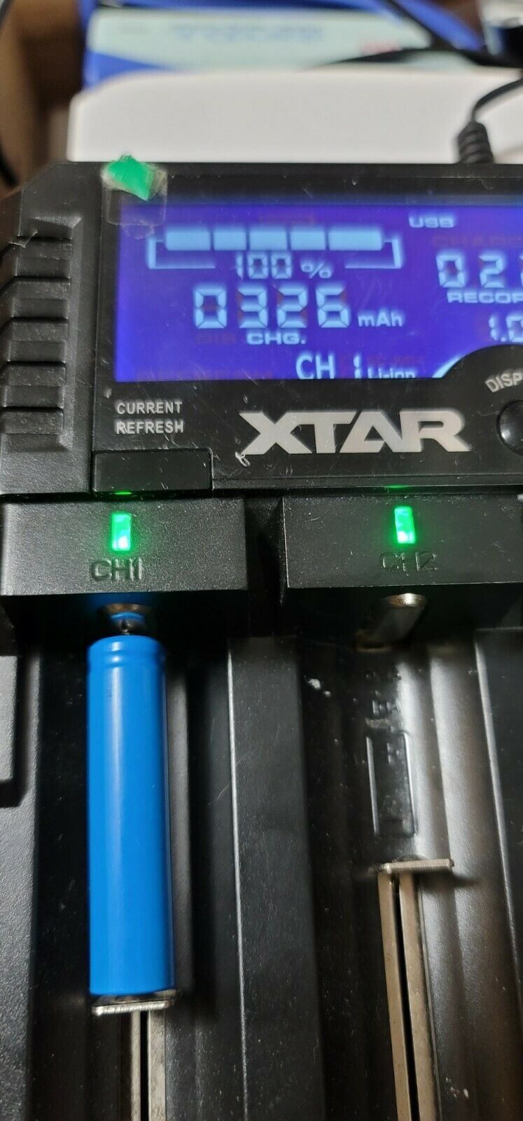 Uxcell 10440 ICR10440 3.7v 320mAh flat-top Rechargeable Li-on Battery ...