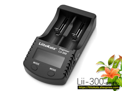 Liitokala Lii-300 2-Bay Smart Charger USA DIRECT!