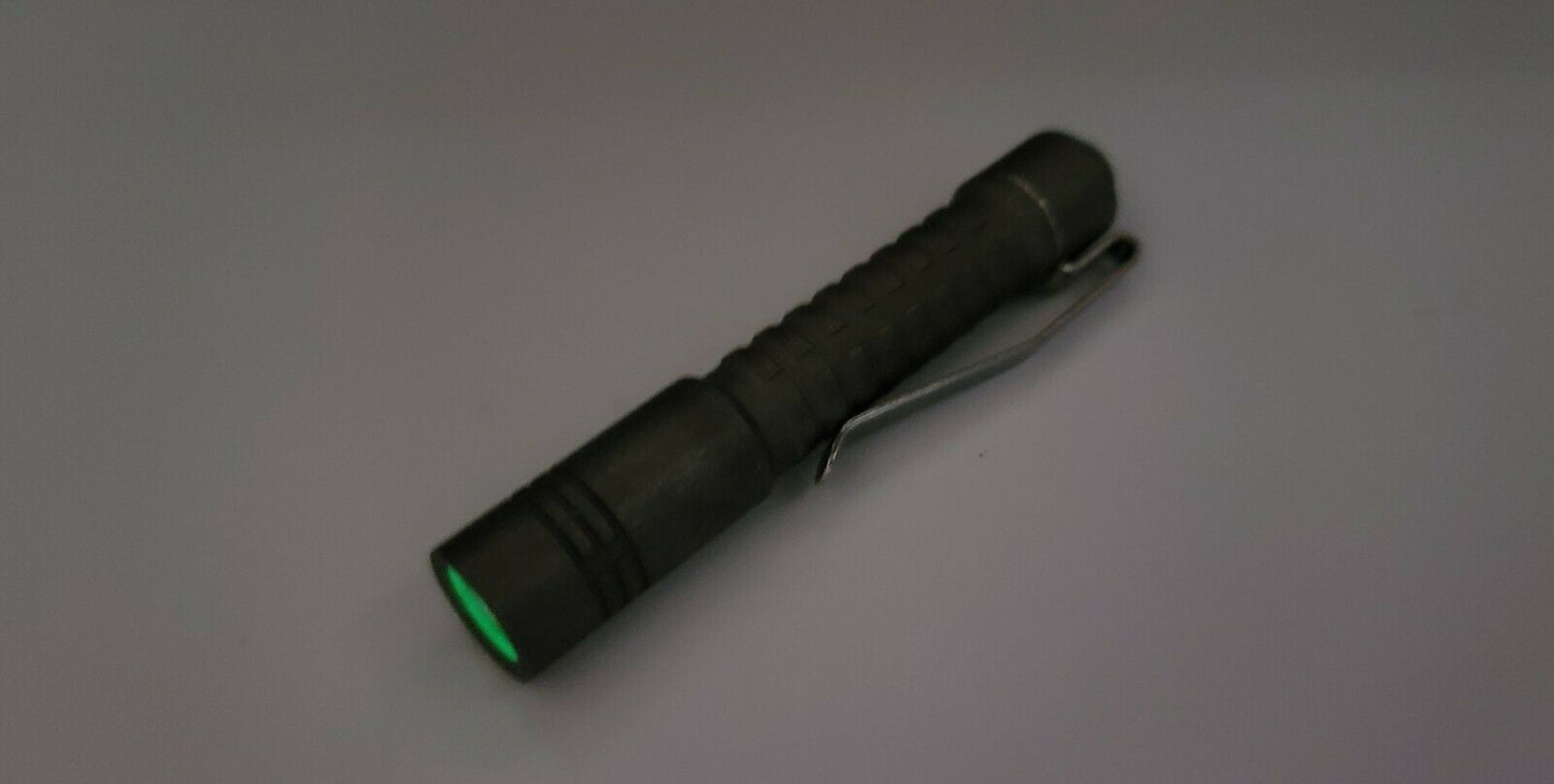 ReyLight Pineapple Mini Titanium Nichia AAA/10440 LED Flashlight *** FREE 10440 BATTERY BUT HAS TO SHIP FEDEX ***