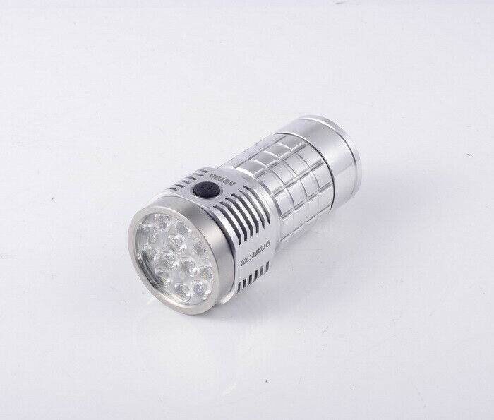 Fireflies ROT66 Generation II 12 X CREE SST20 OR OSRAM 12,000 LUMENS USA DIRECT SILVER (RAW)