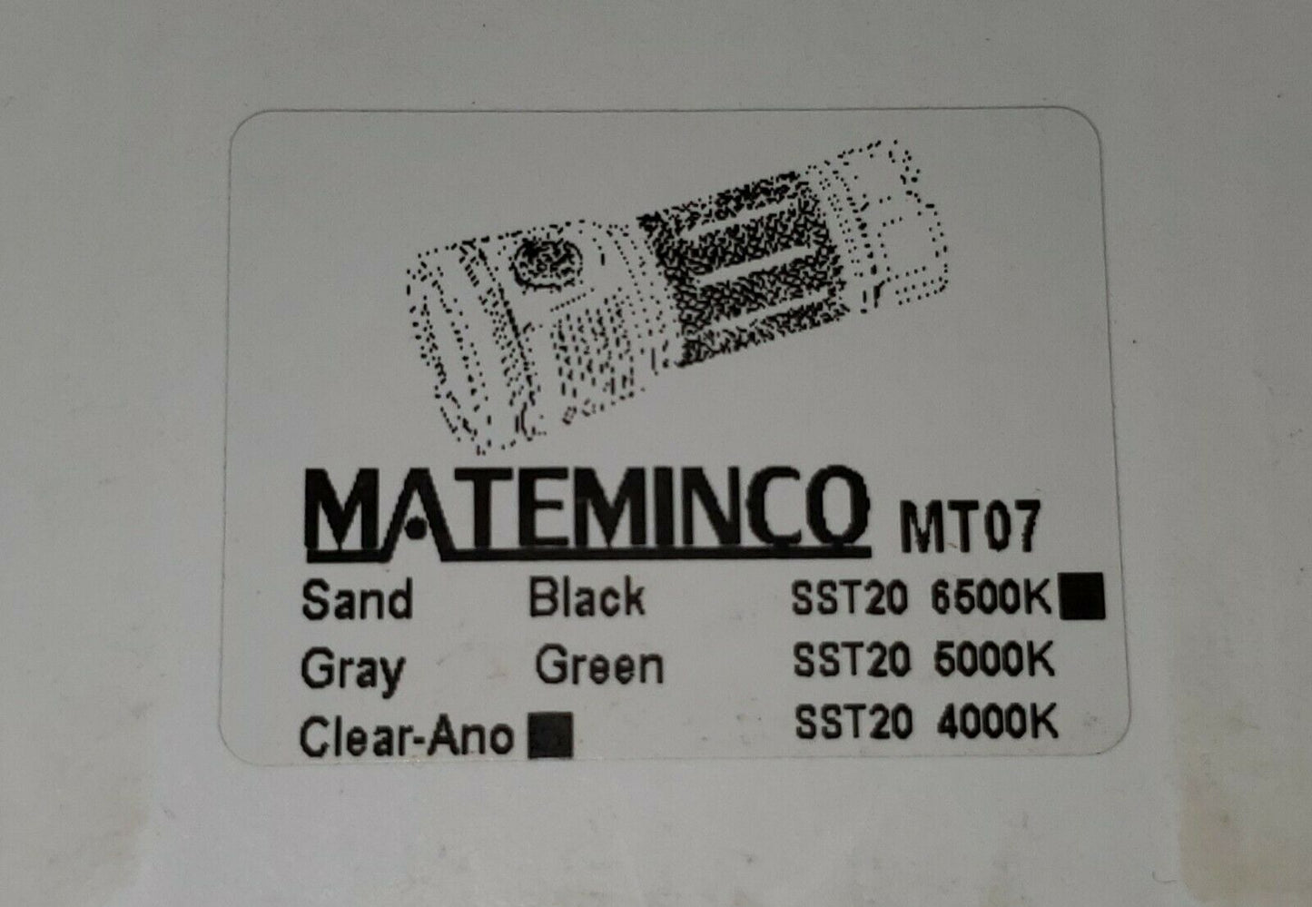 MATEMINCO MT07 MF01 7000lm CREE XP-L 26650 21700 18650 EDC Flashlight Andúril UI