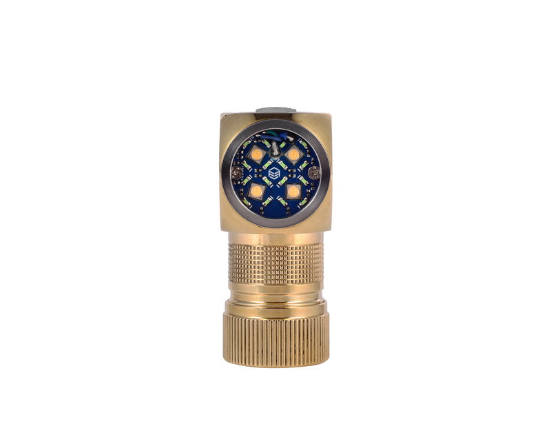 Fireflies PL47MU Mule Brass Limited Version LED Flashlight