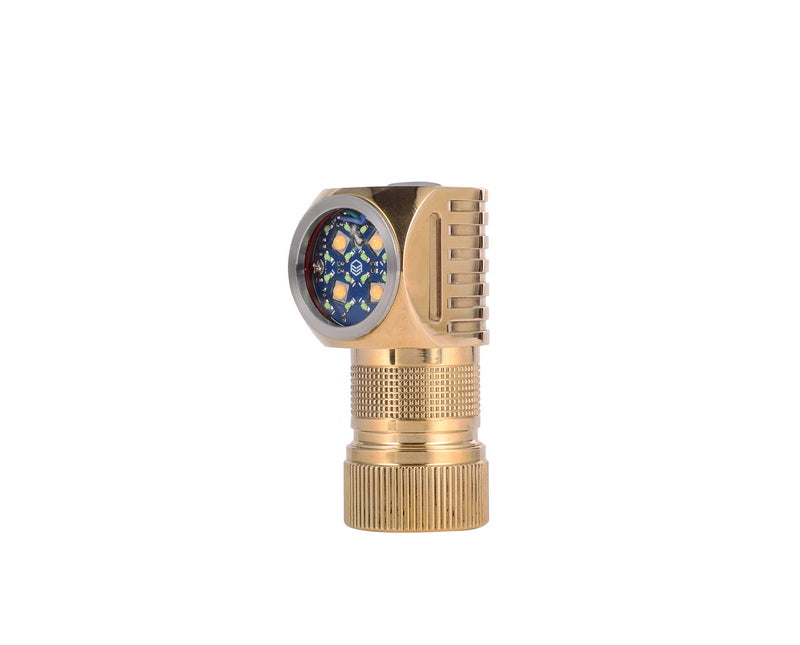 Fireflies PL47MU Mule Brass Limited Version LED Flashlight